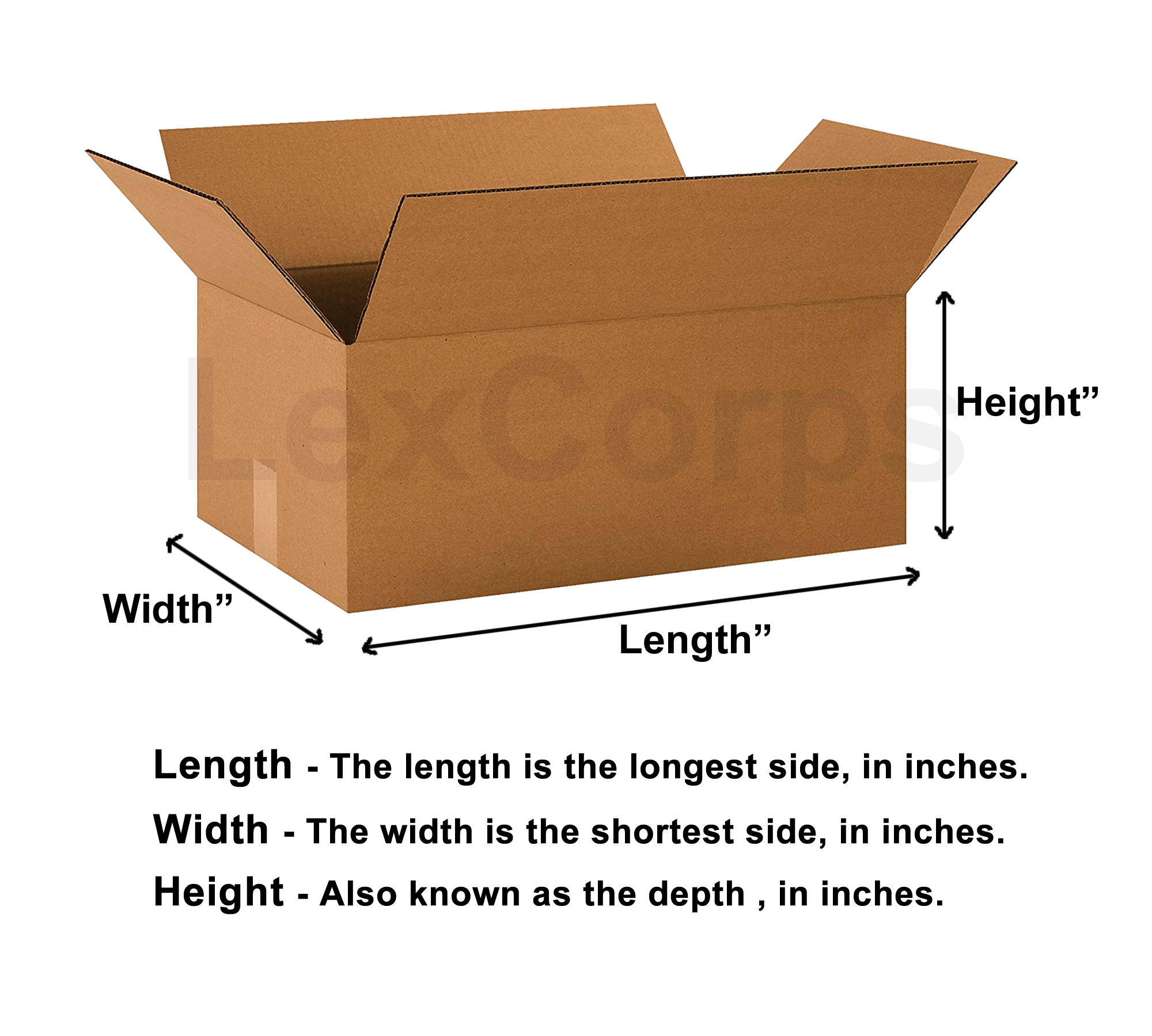 ECT-32 Marron livraison/Moving boxes 80 pcs 32 x 12 x 12" Long boîtes en carton ondulé 